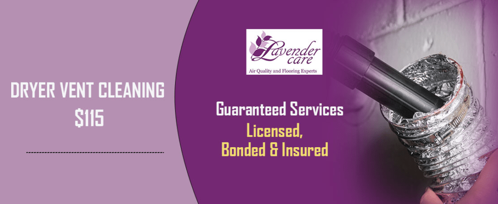 Dryer vent cleaning services offered by Lavender Care