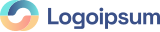 “Logolpsum” logo with stylized geometric emblem