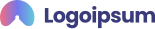 Logolpsum, logo with stylized geometric emblem